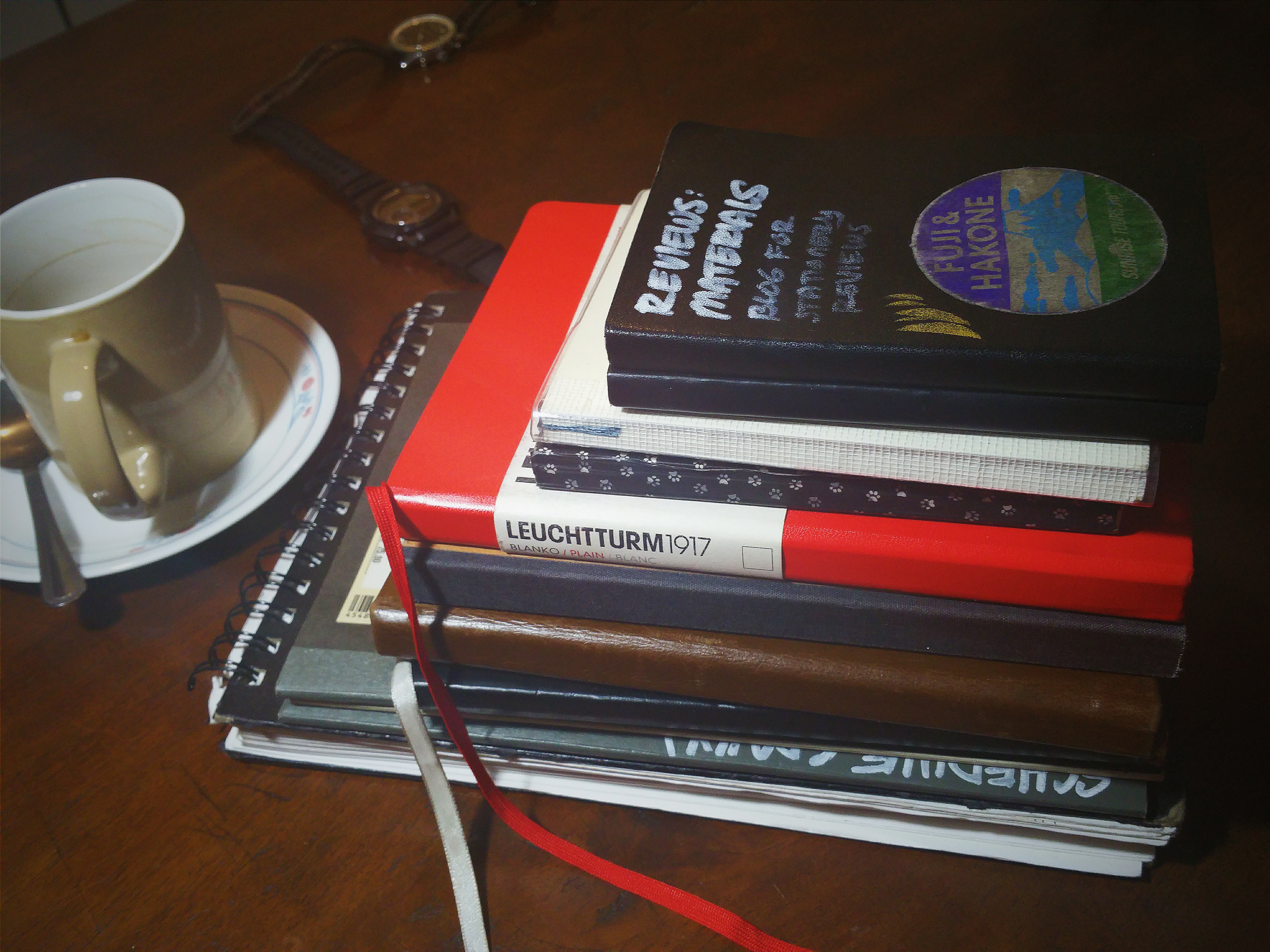 Too many notebooks