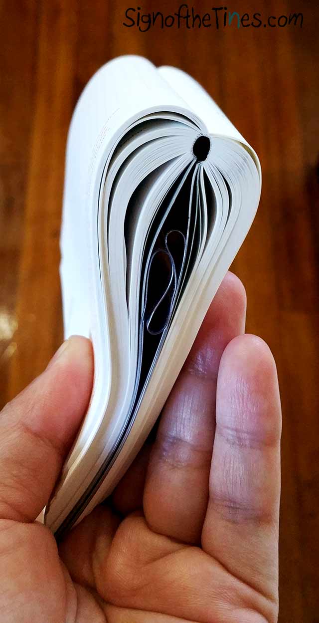 Hobonichi binding.