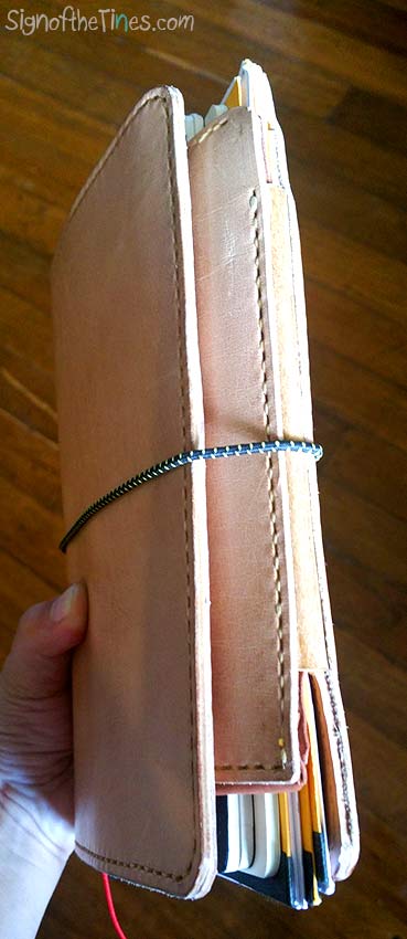 Sunday Leather Craft Travaler's Notebooks- pen case